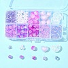 DIY Round Acrylic Beads Jewelry Making Findings Kits DIY-FS0007-04-7