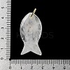 Natural Quartz Crystal Pendants G-Z102-02G-06-3