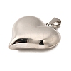 304 Stainless Steel Pendants STAS-R229-04A-P-2