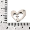 201 Stainless Steel Pendants STAS-A116-01P-09-3