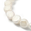 Natural Pearl Beaded Stretch Bracelets BJEW-JB09492-3