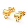 201 Stainless Steel Stud Earring Findings STAS-B045-16B-G-1