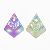 Ion Plating(IP) 201 Stainless Steel Filigree Pendants STAS-S108-97-2