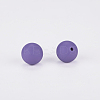 Round Silicone Focal Beads SI-JX0046A-42-2