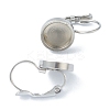 Tarnish Resistant 304 Stainless Steel Leverback Earring Findings KK-H152-09B-P-2