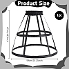 Polyester & Plastic Wire Skirt Hoop Petticoat for Wedding Dress Ball Gown DIY-WH0504-799B-2