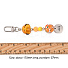 Handmade Polymer Clay & Acrylic & Resin & Glass Pendant Decorations KEYC-FS00037-03-2