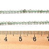 Natural Green Rutilated Quartz Beads Strands G-B145-A01-2mm-5