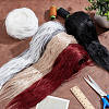 Imitation Hair Faux Fur Fabric DIY-WH0581-02A-5