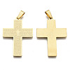201 Stainless Steel Big Pendants X-STAS-R115-16G-2