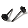 Hypoallergenic Bioceramics Zirconia Ceramic Stud Earring Findings FIND-Z007-01C-02-2
