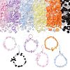450Pcs 6 Colors Transparent & Opaque Acrylic Beads TACR-FS0001-67-1