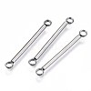 Non-Tarnish 304 Stainless Steel Links Connectors X-STAS-S117-005-1