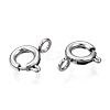 Tarnish Resistant 304 Stainless Steel Spring Ring Clasps X-STAS-S117-016B-3