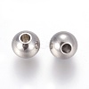 Tarnish Resistant 201 Stainless Steel Beads STAS-F170-02P-A-2