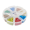 Tube Glass Bugle Beads SEED-YS0001-02-3