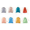 Magibeads 40Pcs 8 Colors Polycotton Canvas Packing Pouches ABAG-MB0001-07-8