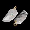 Natural Quartz Crystal Pendants GG-CBA51ED-04G-07-3