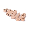 Mother's Day 304 Stainless Steel Pendants LS-STAS-C035-01RG-3