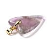 Natural Fluorite Pendants G-E570-01G-01-3