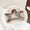 Leopard Print Plastic Claw Hair Clips LS-PW-WG8102A-06-1