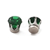 Cubic Zirconia Clip-on Earrings EJEW-L100-01P-06-4