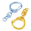 10Pcs Spray Painted Alloy Swivel Snap Hook FIND-YW0001-78-3