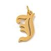Ion Plating(IP) 304 Stainless Steel Charms STAS-I010-01G-J-1