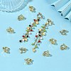SHEGRACE Brass Clip-on Earring Findings XGR0141G-138G-5
