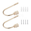 Zinc Alloy U Shape Hook Hangers Curtain SW-TAC0002-08C-1