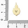 Brass Micro Pave Cubic Zirconia Pendants KK-S514-04D-G-3