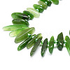 Natural Canada Jade Beads Strands G-E569-O06-3