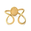304 Stainless Steel Enamel Cuff Rings RJEW-M171-08G-3