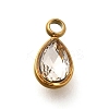 304 Stainless Steel Pendants STAS-Q346-04G-04-1