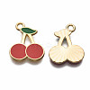 Alloy Enamel Pendants X1-ENAM-T011-105-NR-3