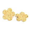 Ion Plating(IP) 304 Stainless Steel Stud Earrings for Women EJEW-A111-06G-1