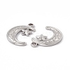 Non-Tarnish 304 Stainless Steel Pendants X-STAS-K242-02P-3