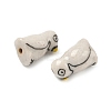 Handmade Porcelain Beads PORC-D025-01-3