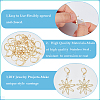80Pcs 304 Stainless Steel Leverback Earring Findings STAS-SP0001-13-6