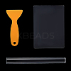 1Pc Plastic Scraper AJEW-SP0002-51-7