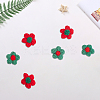 30Pcs 2 Colors Combed Cotton Ornament Accessories AJEW-CP0009-40-7