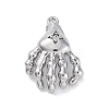 Brass Micro Pave Cubic Zirconia Pendants KK-D288-02P-1