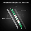 UV Protected & Waterproof Aluminum Warning Signs AJEW-WH0111-H11-3