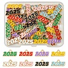 48Pcs 8 Colors Alloy Enamel Pendants ENAM-FS0002-41-1