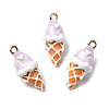 Alloy Enamel Pendants PALLOY-T094-02B-1