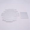 Kraft Paper Drawer Box CON-WH0072-65A-02-1