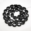 Crystal Glass Oval Beads Strands X-EGLA-F059-03-2