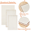 5Pcs 3 Styles Wooden Basket Bottoms DIY-HS0002-15-4