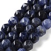 Natural Sodalite Beads Strands G-NH0021-A02-01-1