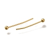 Brass Ball Head Pins KK-H502-03K-G-2